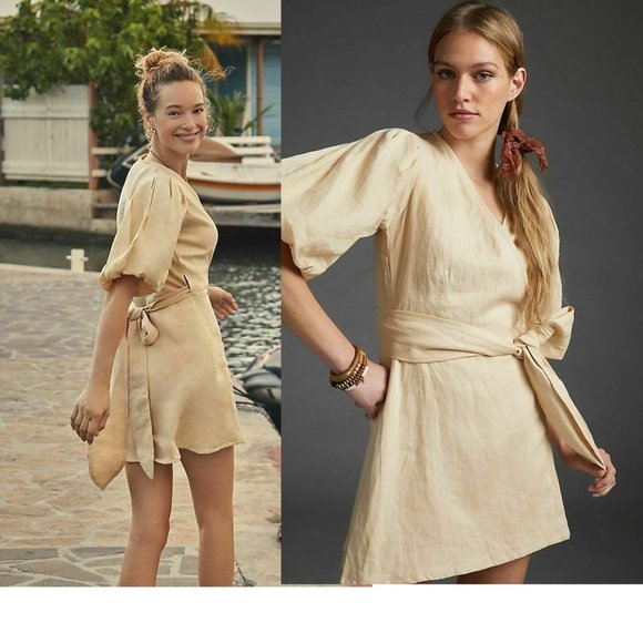 Anthropologie Dresses & Skirts - Anthropologie Faithfull Rianne Wrap Mini Dress